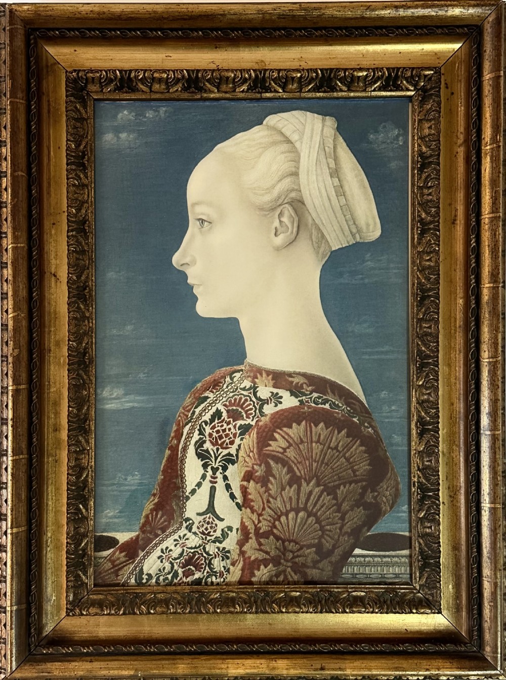 Antique Print of Painting by Domenico Veneziano from The Medici Society