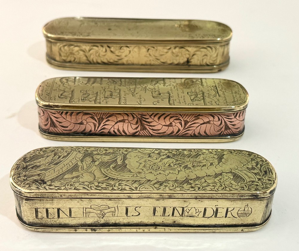 18th Century Dutch Tobacco Boxes View II