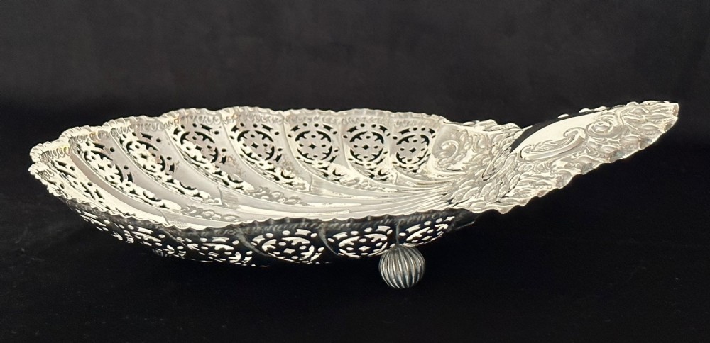 Large Silver Shell Dish View III