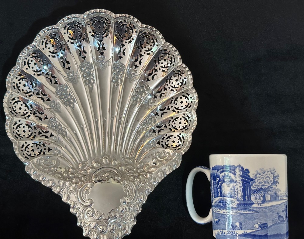 Large Silver Shell Dish View VI