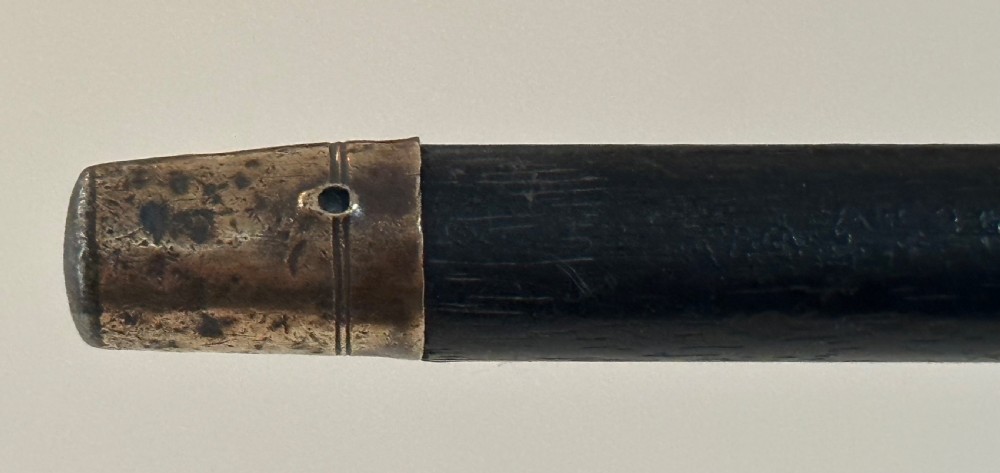 Walking Stick with Banded Agate Knob. 1880  View III