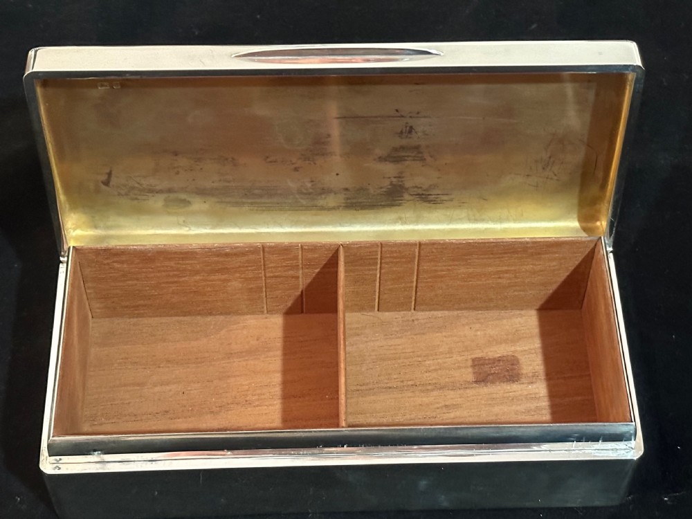 Mappin and Webb Silver Cigarette Box View III