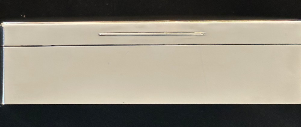 Mappin and Webb Silver Cigarette Box View IV