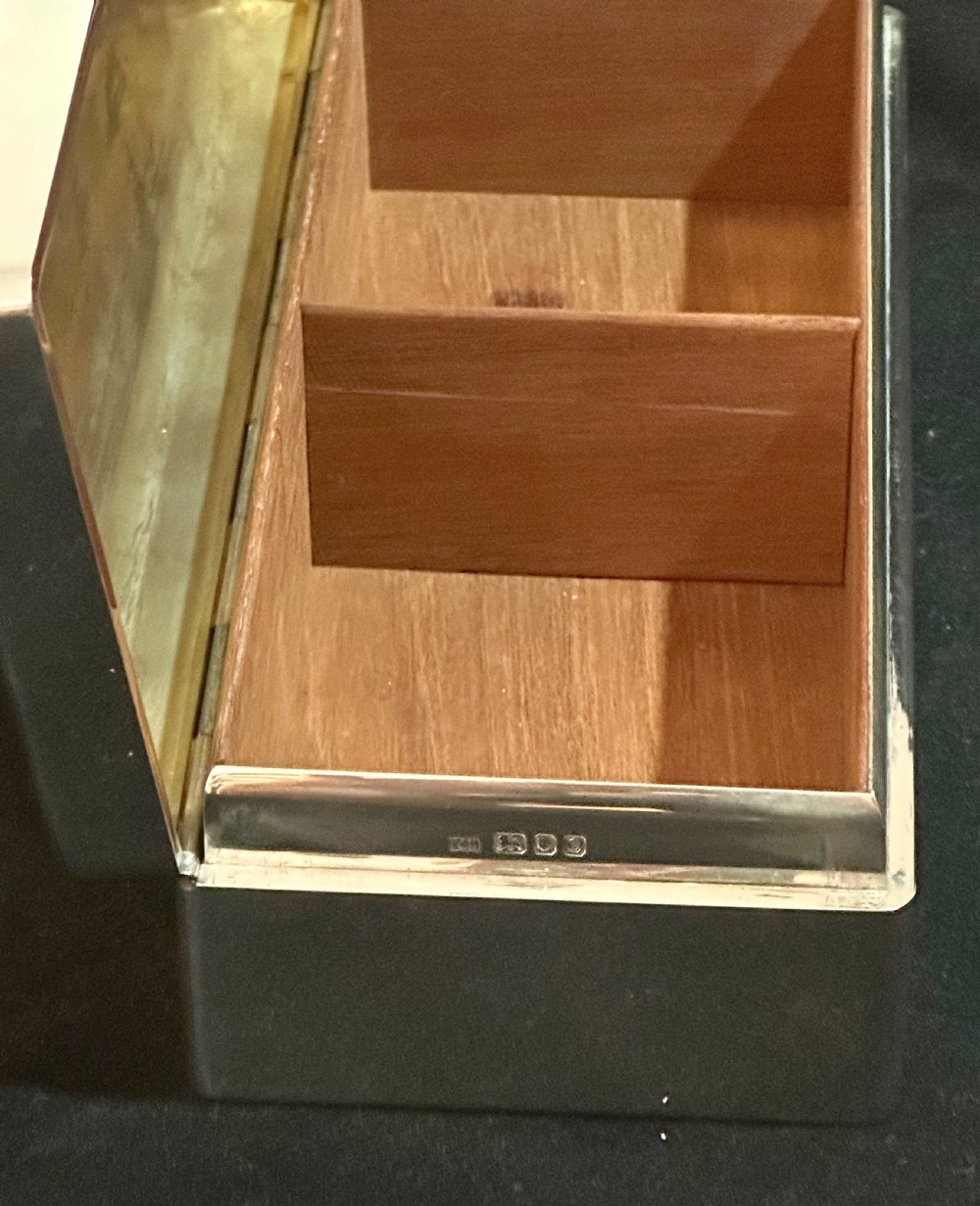 Mappin and Webb Silver Cigarette Box View VIII