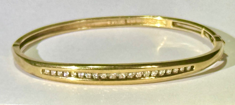 Gold and Diamond Bracelet View II
