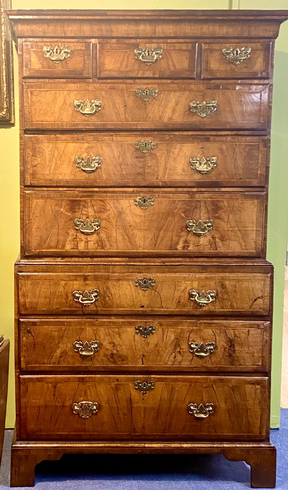 Early 18th Century Walnut Chest-on-Chest