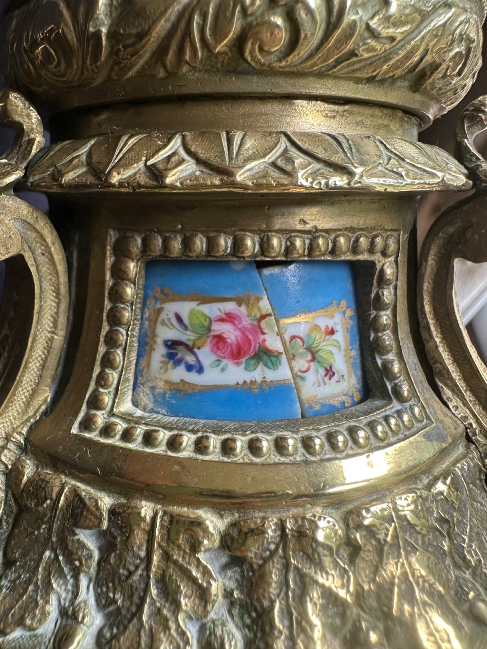 Pair of Gilt Bronze Figural Table Lamps  View XIII
