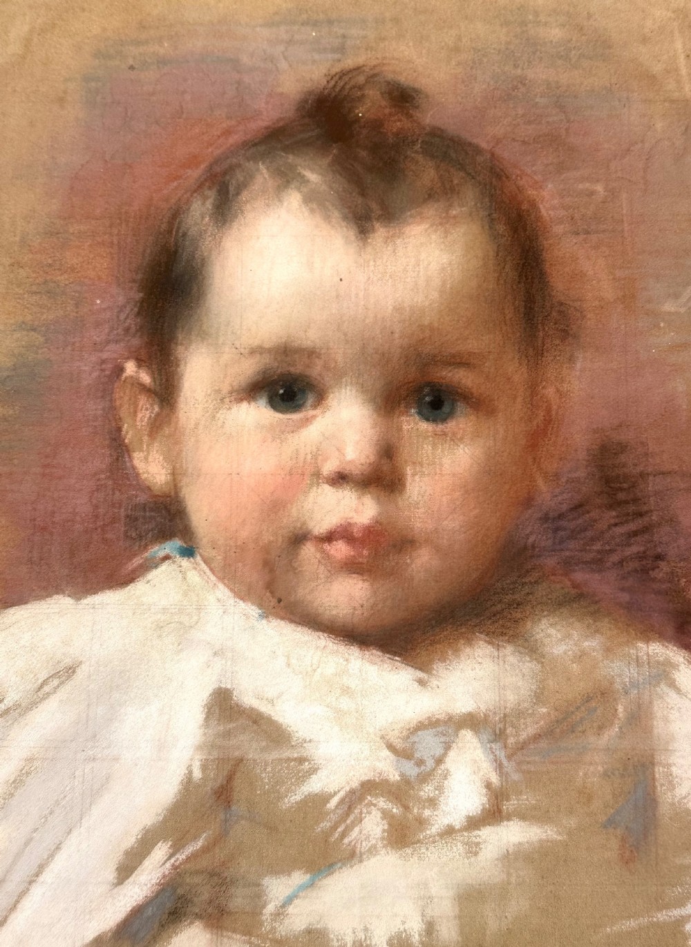 Portrait in Pastel by René Joseph Gilbert (1858-1914) View III