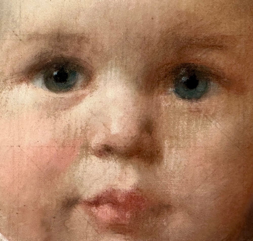 Portrait in Pastel by René Joseph Gilbert (1858-1914) View IV