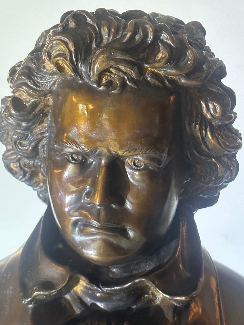 Bronze Bust of Beethoven View II