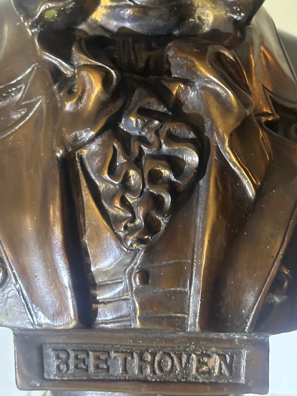 Bronze Bust of Beethoven View IV
