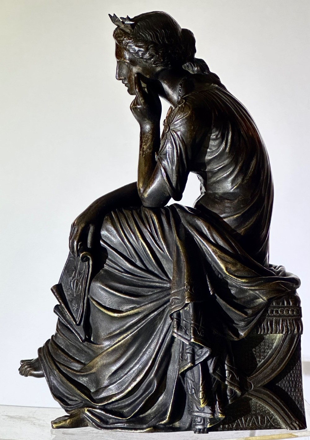 French Bronze Figure 