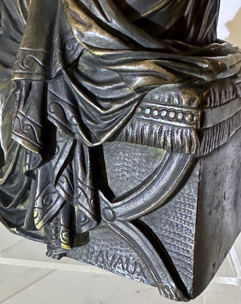 French Bronze Figure 
