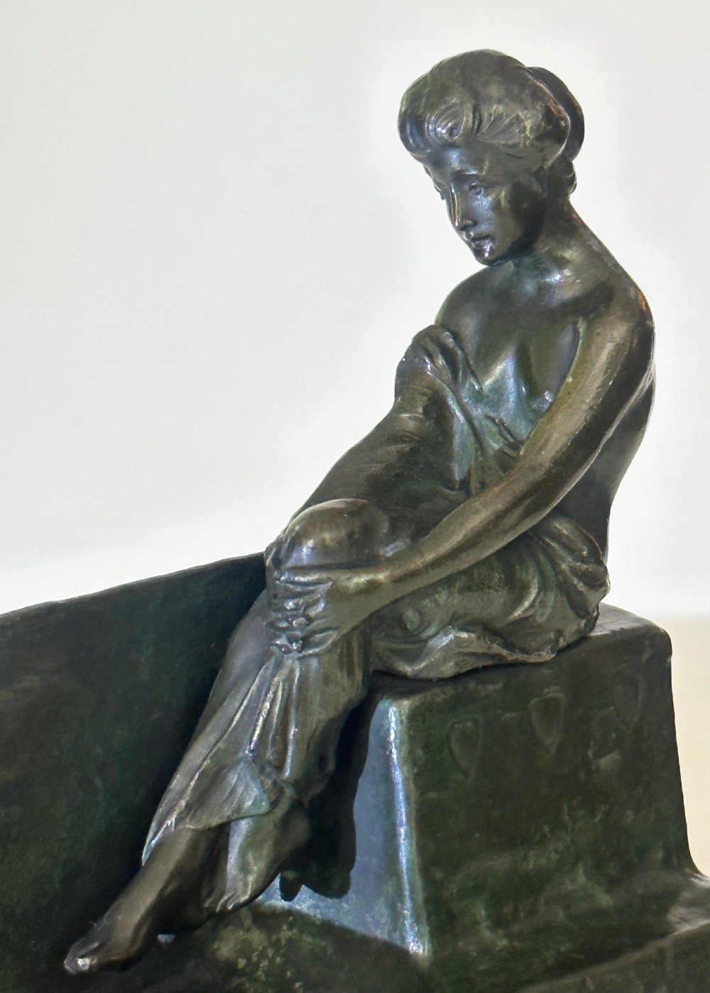 Art Nouveau Bronze Pin Tray View III