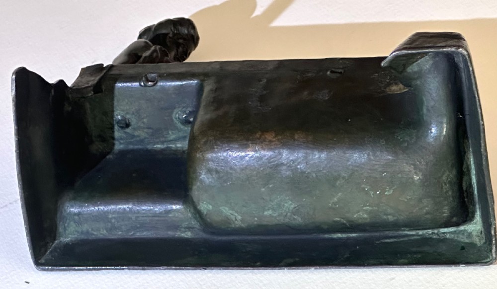 Art Nouveau Bronze Pin Tray View XI
