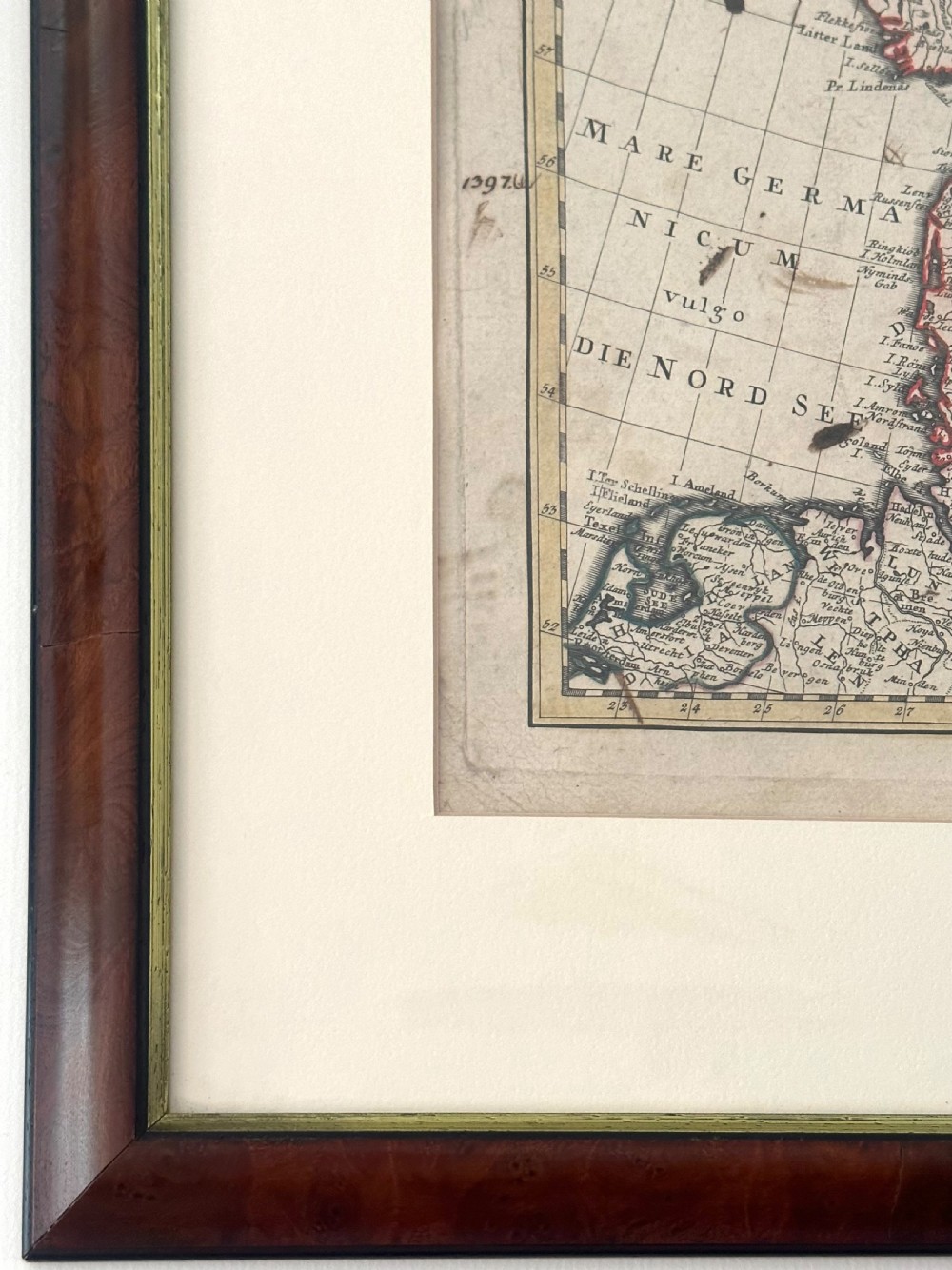 18th Century Engraved Map of Scandinavia View VII