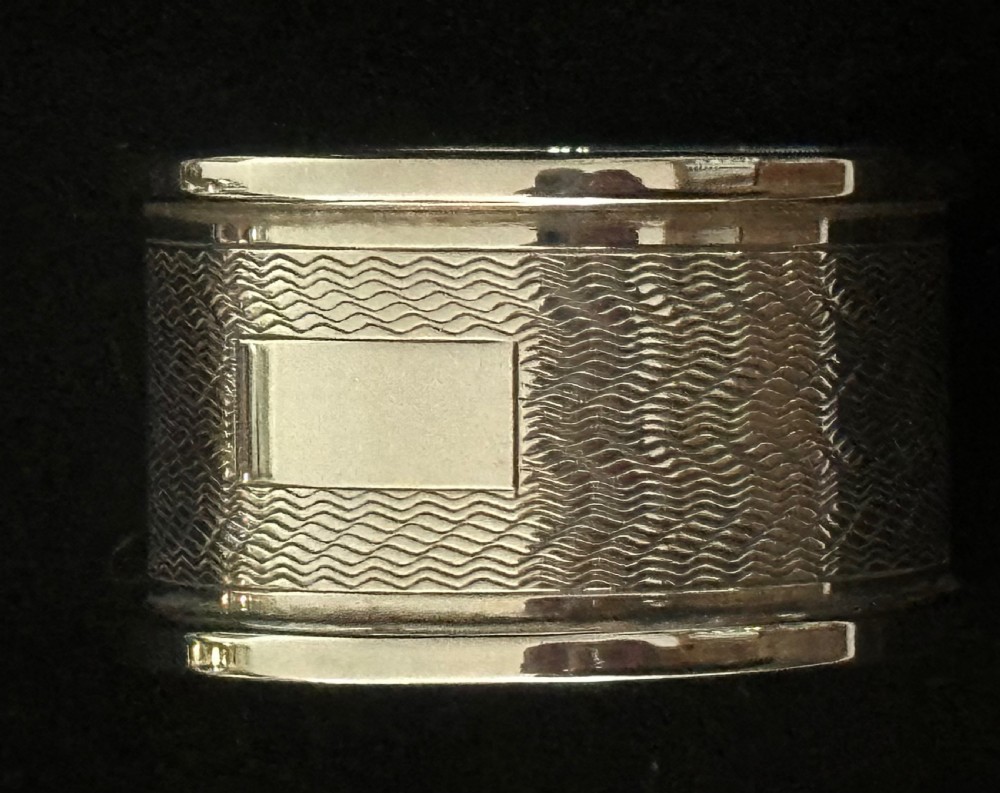 Set of Six Silver Napkin Rings View II