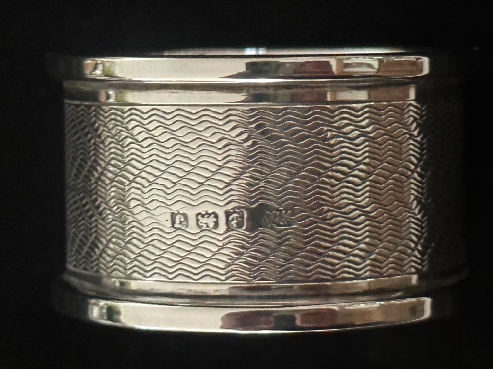 Set of Six Silver Napkin Rings View III