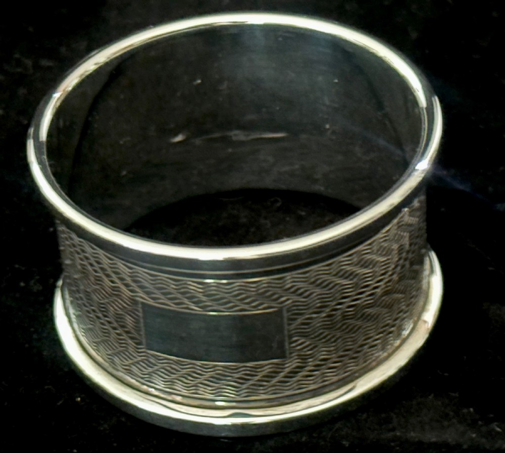 Set of Six Silver Napkin Rings View IV