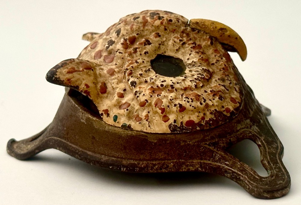 German Desk Bell in the Form of an Owl View VI