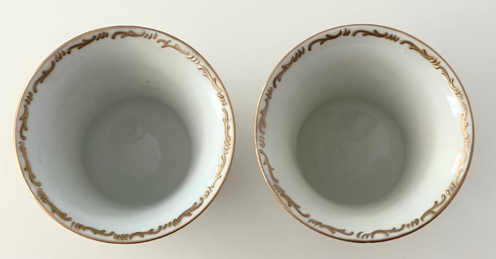 Pair of Chelsea Gold Anchor Vases. View III