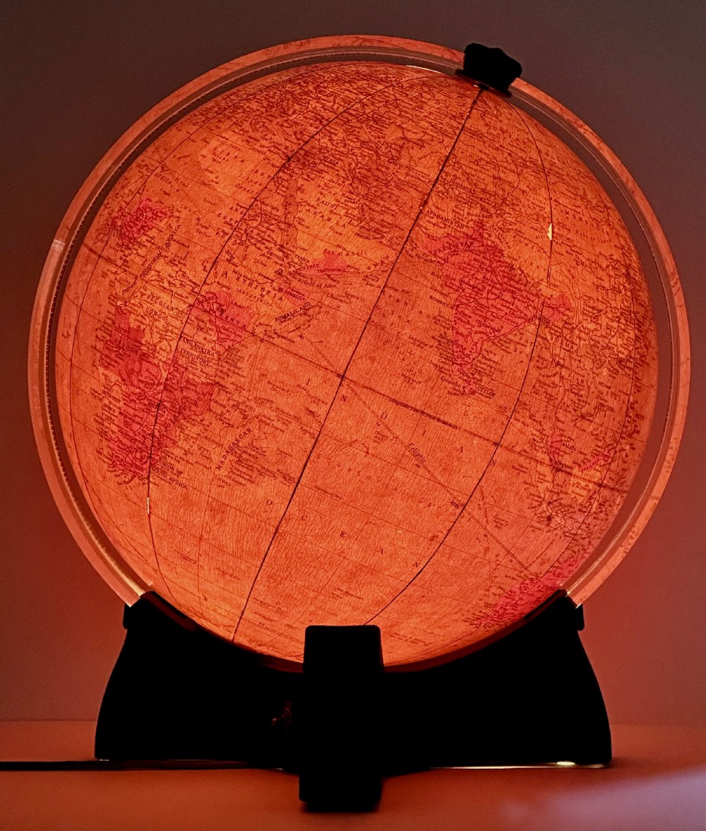 Georama Illuminated Globe View VIII