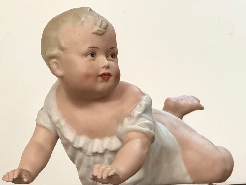 Gebruder Heubach Porcelain Piano Baby View V