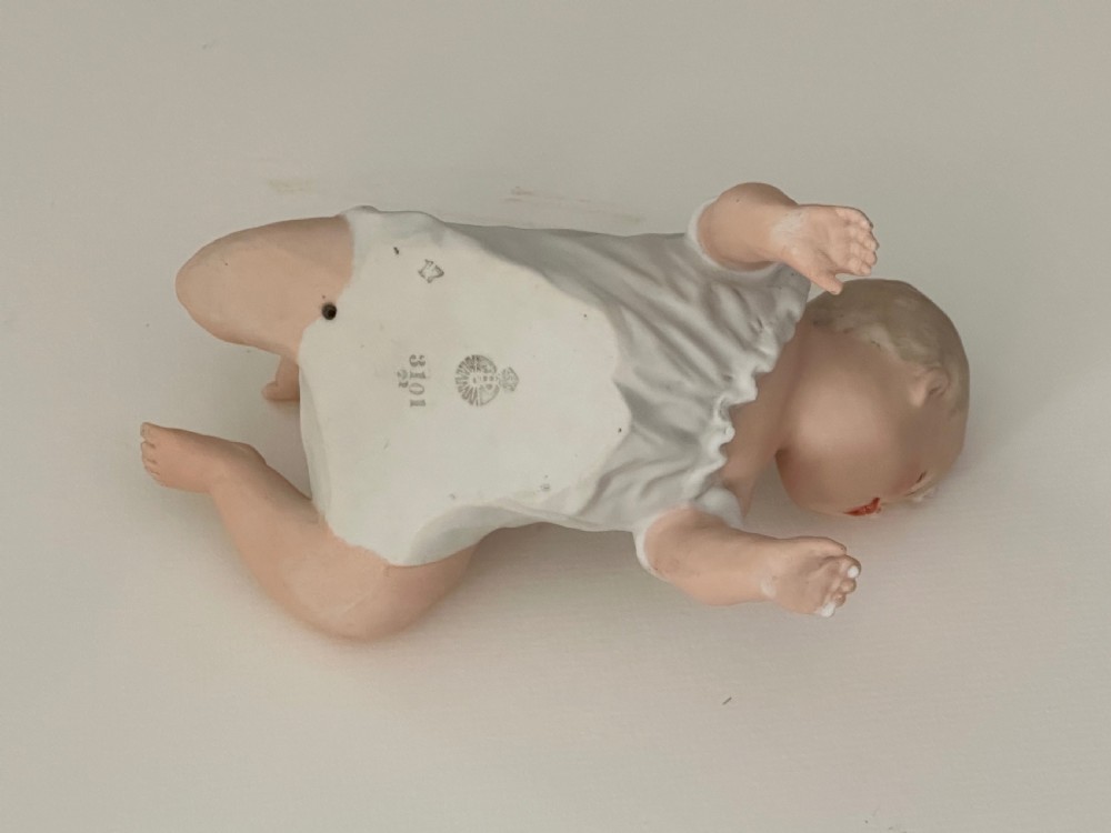 Gebruder Heubach Porcelain Piano Baby View VIII