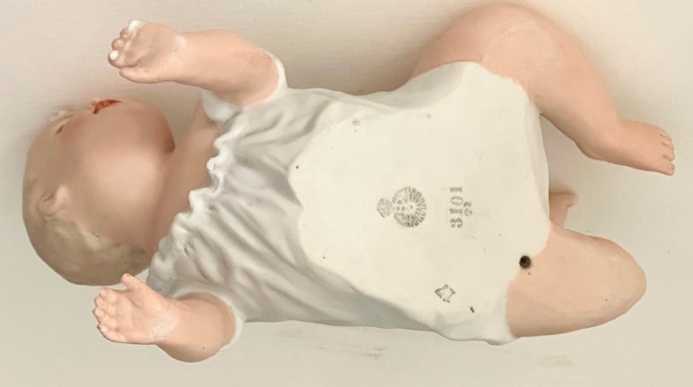 Gebruder Heubach Porcelain Piano Baby View IX