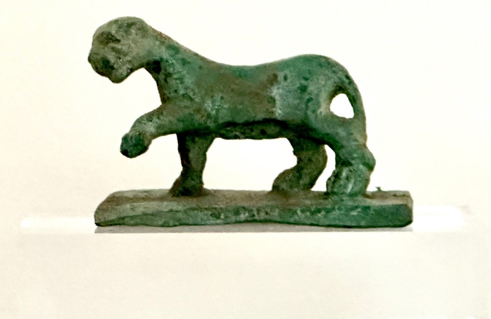 Roman Panther in Bronze. 100AD