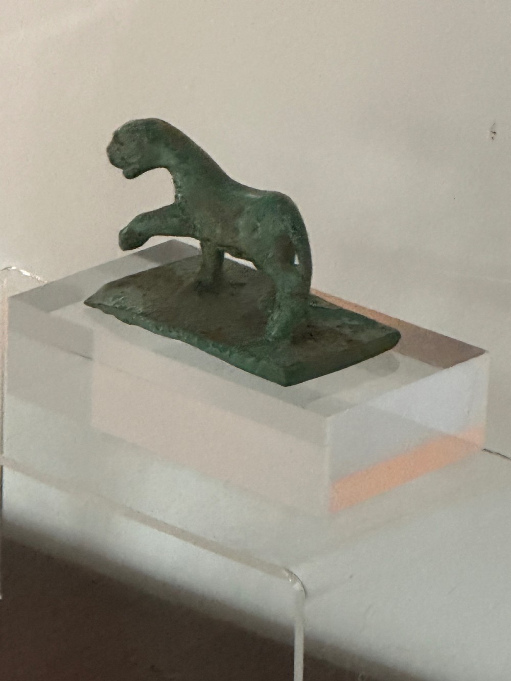 Roman Panther in Bronze. 100AD View II