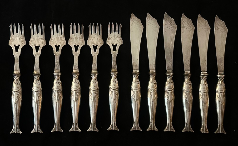 WMF Fish Knives and Forks 