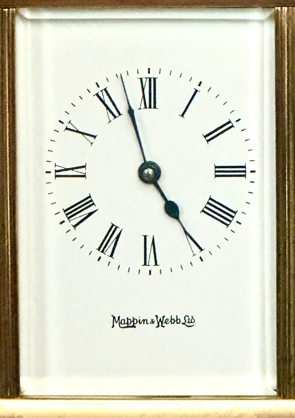  Carriage Clock by Mappin and Webb
 View III