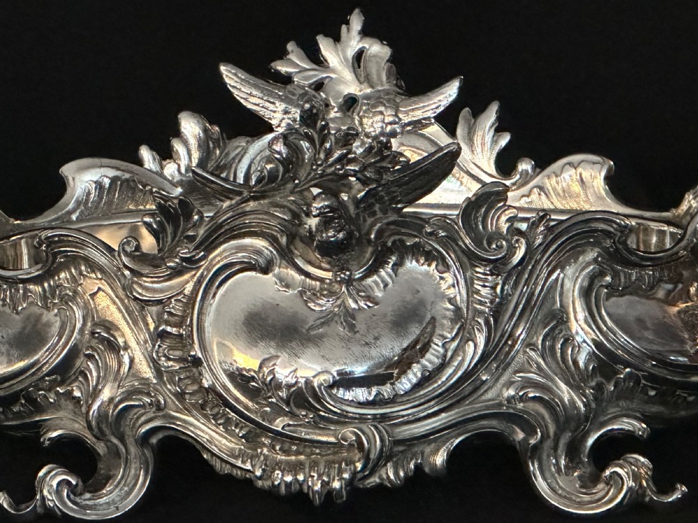 French Silver Plated Jardiniere of Large Proportion View VII