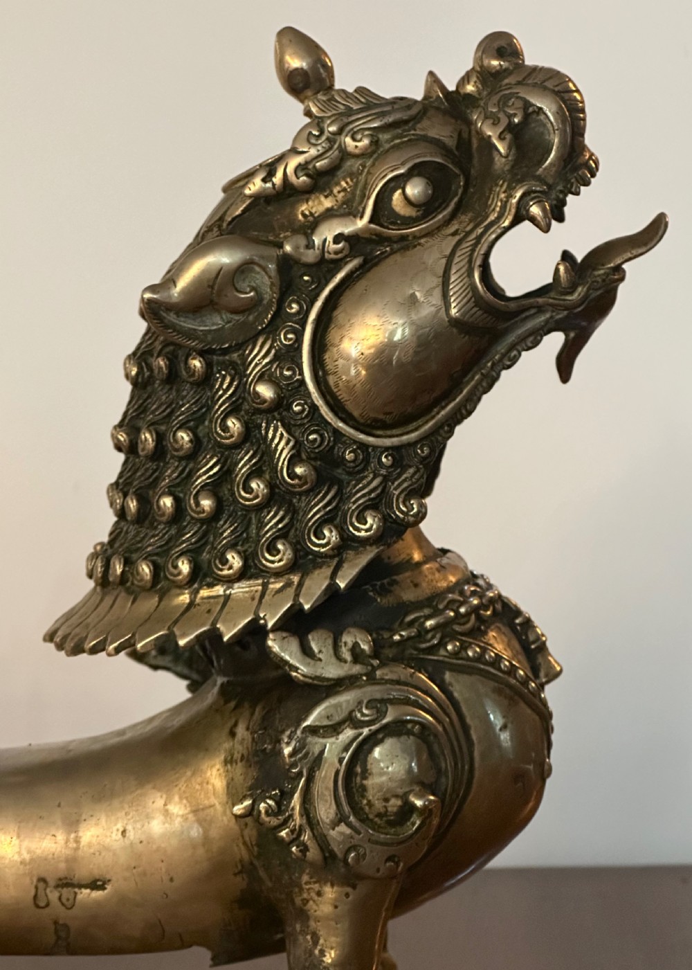 Pair of Chinese Foo Dog Censers  View IV