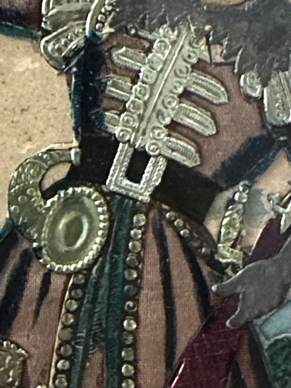 Pair of Regency Tinsel pictures View V