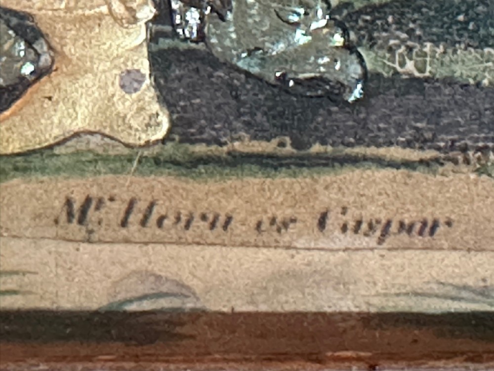 Pair of Regency Tinsel pictures View VII
