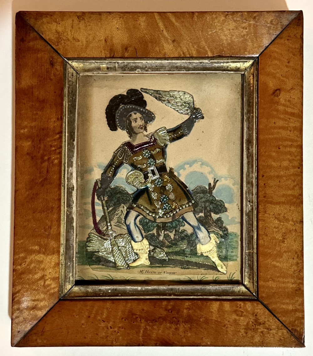 Pair of Regency Tinsel pictures View XI