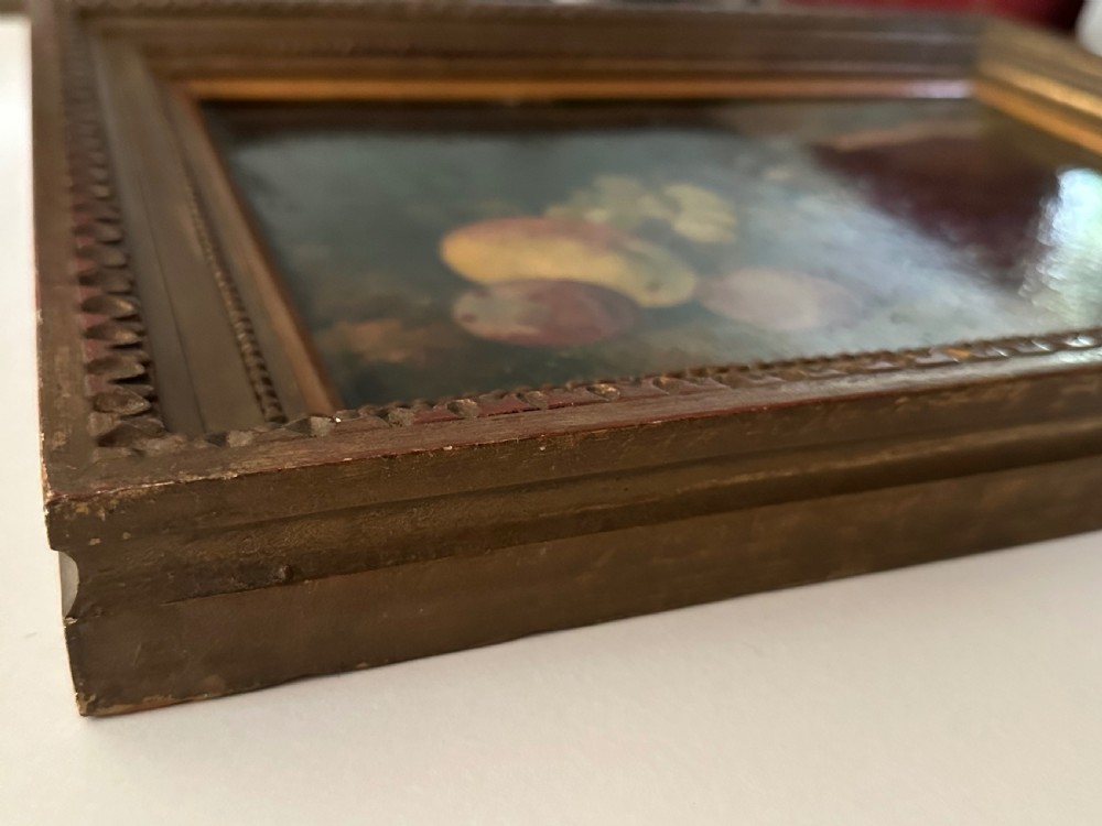 Norwich School Still life, Oil on Board View IV