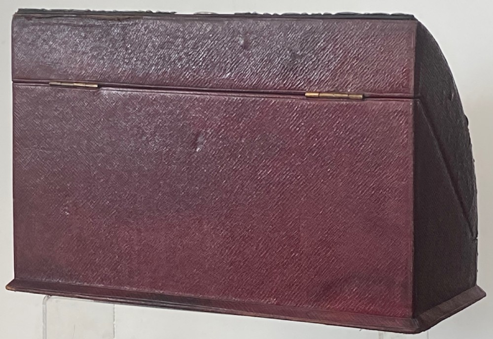 Stationery Box in Silver Mounted Tortoiseshell  View V
