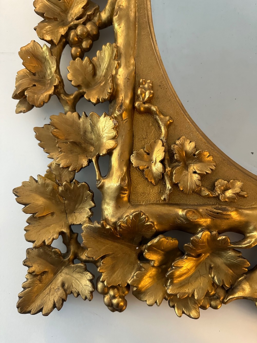 Florentine Mirror with Grape and Vine Design  View VI