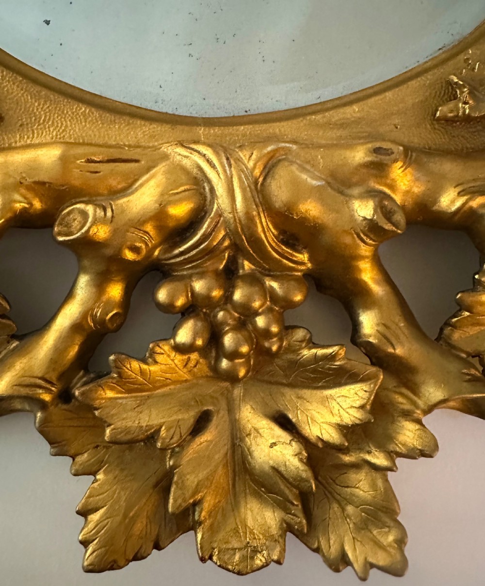 Florentine Mirror with Grape and Vine Design  View VII