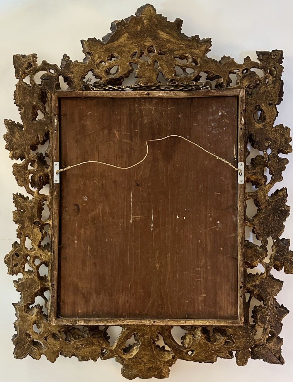 Florentine Mirror with Grape and Vine Design  View XI