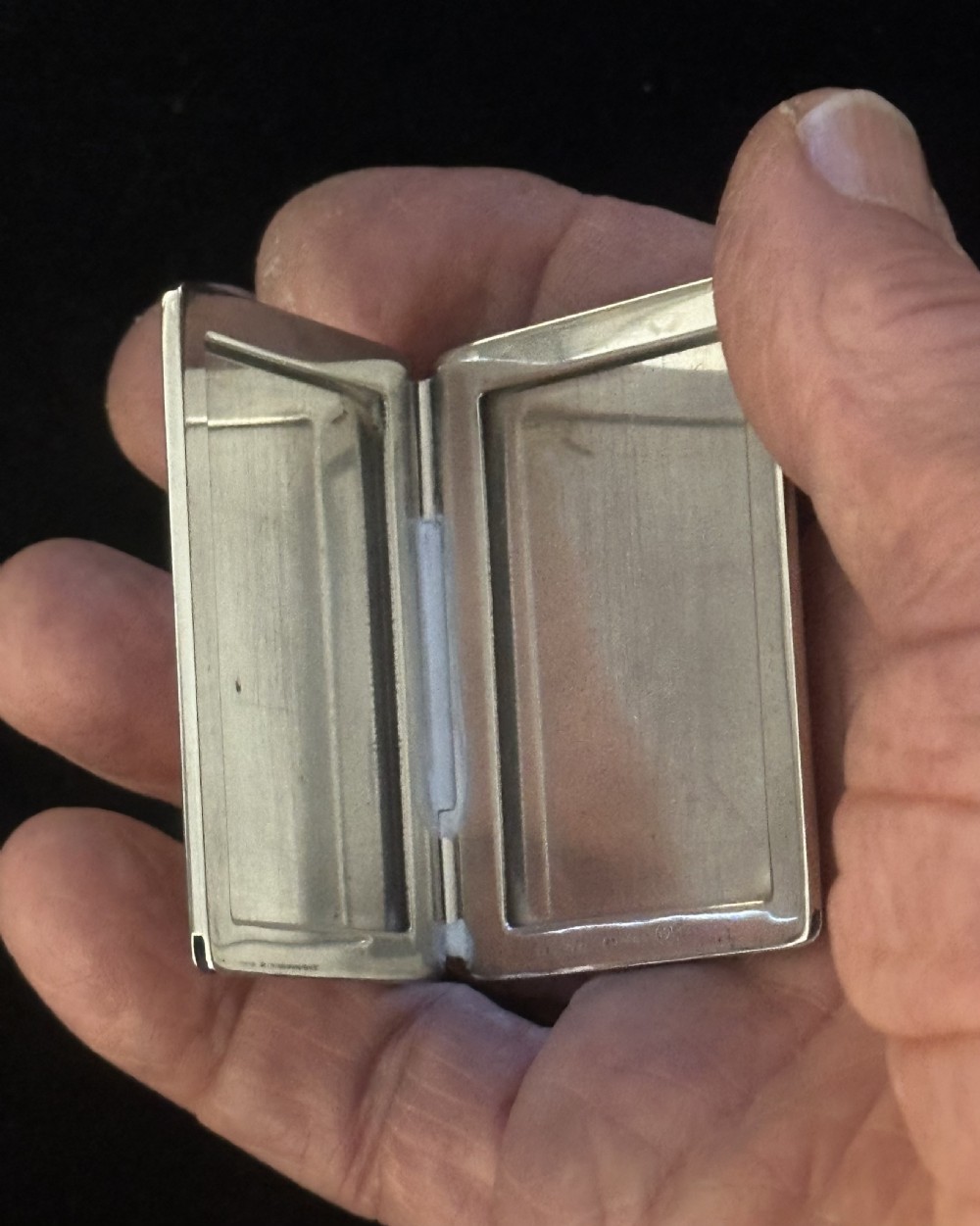Tiffany Miniature Pocket Silver Photo Frame View VI
