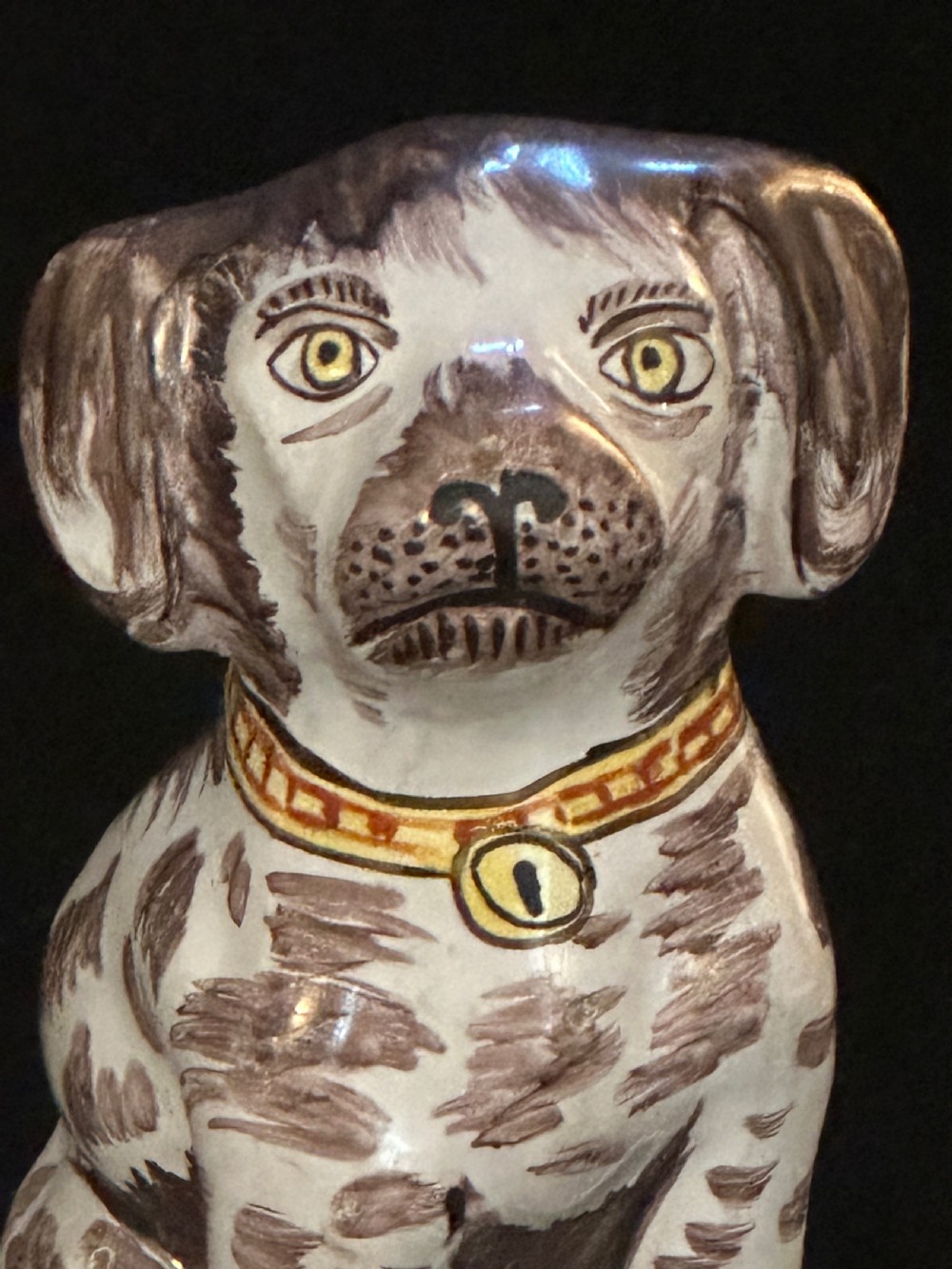 Early 18th Century Delft Dog by Pieter Adriaensz Kocx  View IV