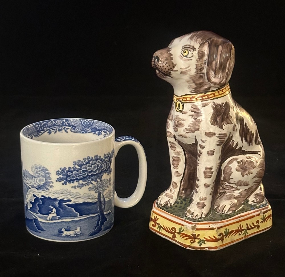 Early 18th Century Delft Dog by Pieter Adriaensz Kocx  View XI