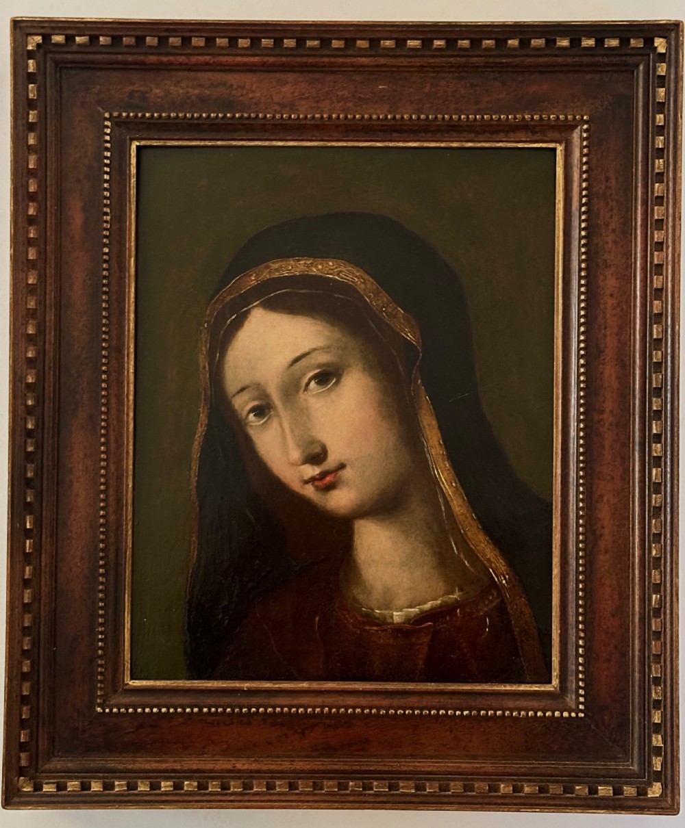 Late 17th Century  Portrait in Oil on Copper. View II