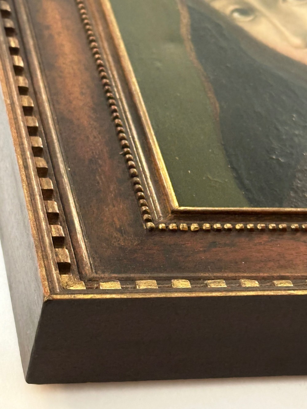 Late 17th Century  Portrait in Oil on Copper. View III