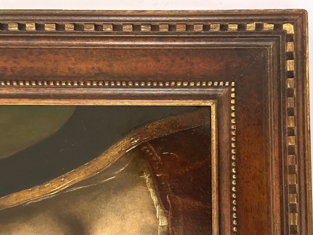 Late 17th Century  Portrait in Oil on Copper. View V