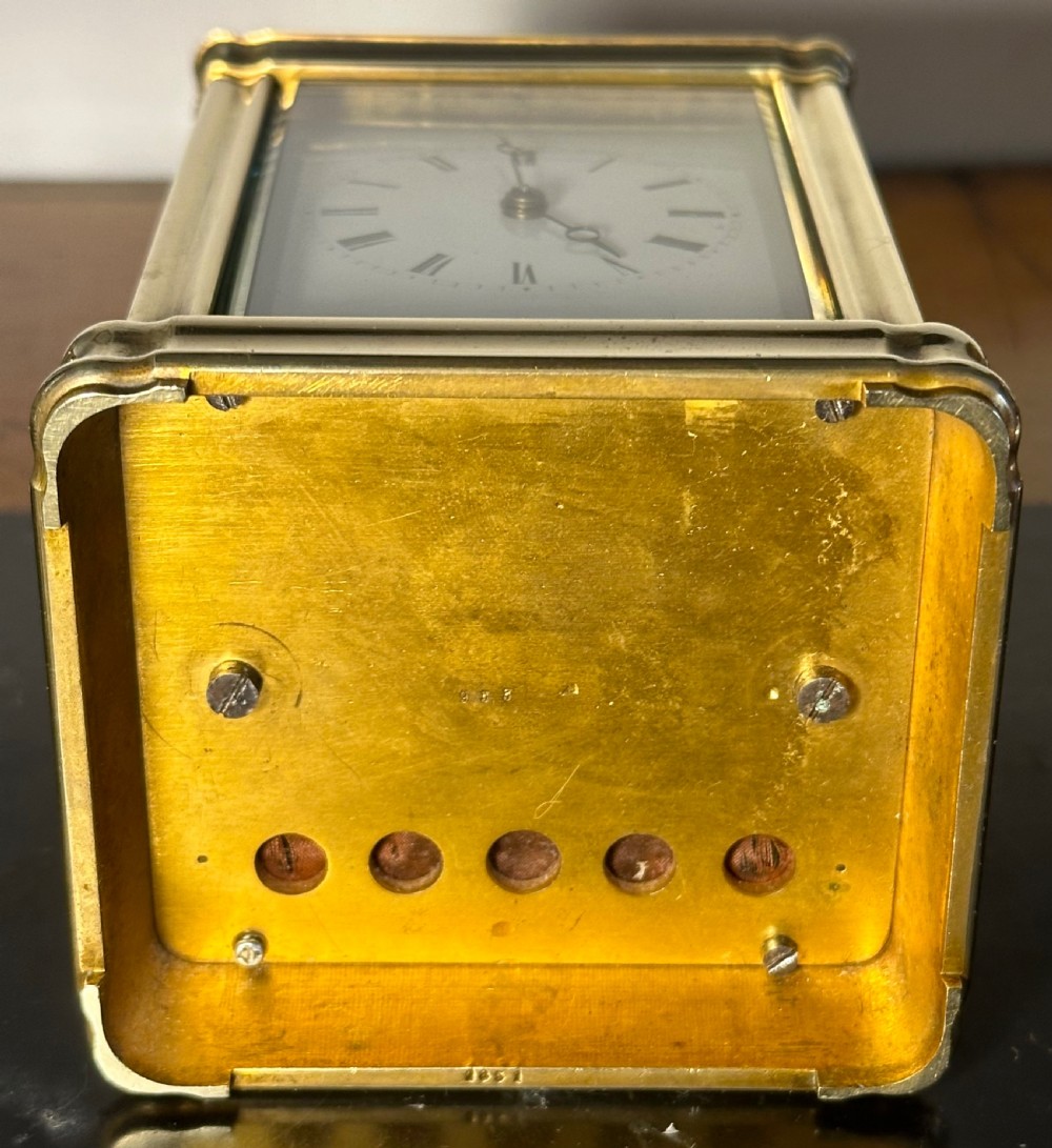 French Chiming Carriage Clock  View X